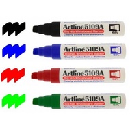 Artline 5109A Whiteboard Marker Pen / Big Nib Marker Pen / Whiteboard Marker / Chisel Point / 5109A 