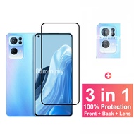 OPPO Reno 7 8 Pro 5g Tempered Glass High Quality Screen Protector OPPO Reno7 6 5 4 Pro + 5G Reno 6Z A95 A16K A16 A55 Protective Glass Film &amp; Camera Protector