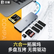 Fengbiao usb3.0 Card Reader type-c+USB3.0 Dual Interface SD CF TF Memory Card Camera Canon R5C R7/6/