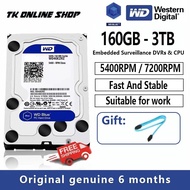 CPU /PC Hard Disk 3.5size sata 160GB /250GB /320GB /500GB - 2TB used