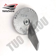 อลูมิเนียม Trim Tab Fin Anode สำหรับ Suzuki 4จังหวะ Outboard DF 60 70 80 90 100 115 140 HPแทนที่5512