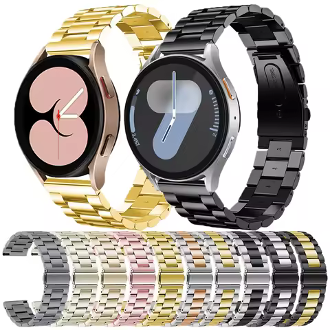 Luxury Metal Strap For Samsung Galaxy Watch 4 5 6 7 40mm 44mm Galaxy 4 6Classic 47 46mm 5Pro 45mm St