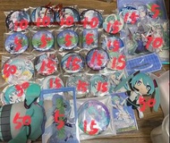 Miku初音未來徽章/卡/玩偶/谷子