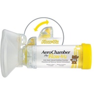 Aerochamber Plus Flow-Vu With Mask - Yellow (1-5 Years)