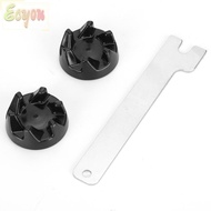 ECYOU 1 Set Blender Clutch, With Spanner Threaded Design Blender Coupler, Black 3.56cm/1.4in Plastic