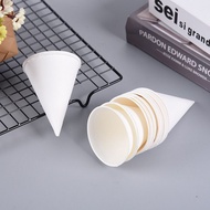 Taiwan Ready Stock Can Issue Tickets Disposable Cup Airport Paper Conical 3.7oz Thickened Without Li