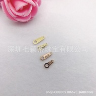 18K Japanese Anklet Necklace Accessories Brand Piece 750 Bracelet DIY Piece K18 Jewelry Word Printin