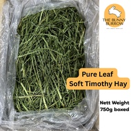 Premium Timothy Hay Almost Pure Leaf, Soft & Chewable Grass for Rabbits & Guinea Pigs