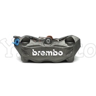 Y.S BREMBO DUCATI 939 Radiation Calipers Gray Background Silver Letter (Left Side) Hole Distance 100