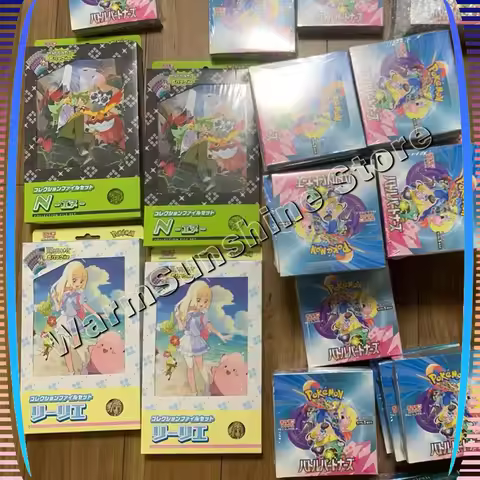 Original Pokemon Card Japanese Edition PTCG SV9 Fighting Partner Booster Pack Lillie Gift Box N