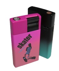 CB 10 Chiếc Bật lửa khò tia lửa xanh 990 Quẹt khè Gas Điện tử Vỏ KIm loại New 990