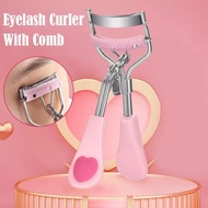 Eyelash Curler With Built-in Comb For Effortless Styling Comb Eyelash Curler For Natural Curl J1y7