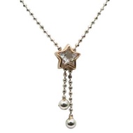 Courrèges 純銀和 18k 金項鍊（二手）