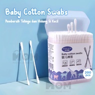 200 Pcs Cotton Swab | Baby Cotton Bud | Cotton Bud Spiral Cotton Buds Extra Fine for Baby 200 Sticks