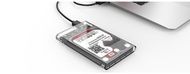 Orico Hdd USB 3.0 HDD 2.5" กล่องใส่ HDD แบบใสExternal Hard drive Enclosureสีใส โอริโก้กล่องอ่าน HDD 2.5" แบบ กล่องใส่ฮาดดิส(No Harddisk included)