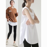 Women skirt extender Long skirt/skirt extender skirt extension White Camisole