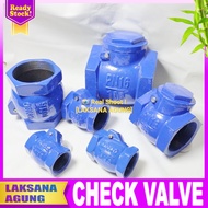 [QT450] SWING CHECK VALVE 4" INCH TYPE DRAT | DCI CHECK VALVE DN100 INNER THREAD DUCTILE IRON