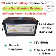 TLA12650F 12V 65Ah Lead acid battery back up battery