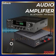Audio Amplifier Bluetooth EQ Karaoke FM Radio 200W - AV-80