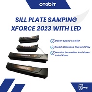 Mitsubishi Xforce 2023 LED Sill Plate / Door Sill Plate 4 Pcs Xforce 2023 LED