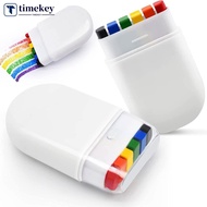 TIMEKEY World Cup 6-color Rainbow Face Color Human Body Painting Facial Paint Halloween Fans Holiday