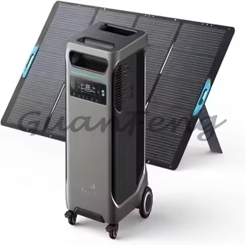 Genuine Anker SOLIX - F3800 Portable Generator - Power Station With 400 Watt Solar Panels