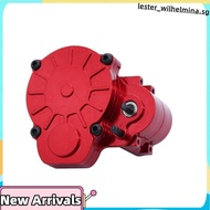 For FMS FCX24 Transmission   with Steel Gear 1/24 RC Crawler Car Upgrade Parts Accessories, Red