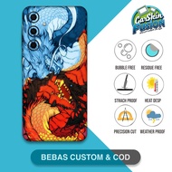 Garskin Skin Samsung a35 dragon Anti-Scratch Protector Case | By Fusion Code - u5Q