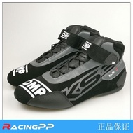 OMP Kart Racing Shoes Velcro Shoelaces Suede KS-3