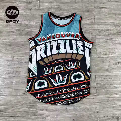 dpoy original design basketball vest Ja morant loose breathable Polyester Quick-dry men's sports fit