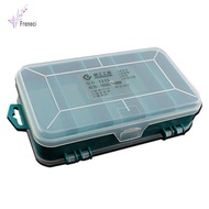 [freneci] Plastic 8-Slot  Screws Nail Storage Box Case Jewelry Organizer160 x92x44mm
