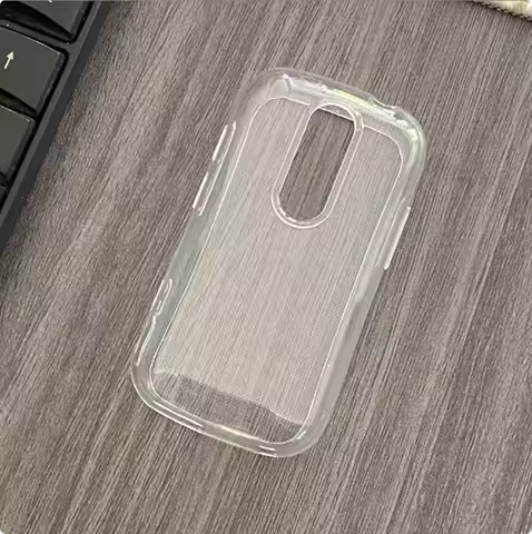 For Unihertz Jelly 2 3" Soft TPU Phone Case for UnihertzJelly2 Jelly2 2E Jelly2E Black Transparent C
