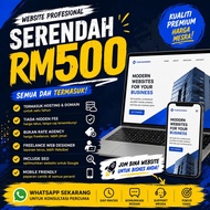 Pakej Website Lengkap RM500 | Domain, Hosting & SEO Included