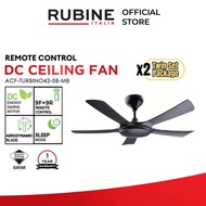 Rubine TURBINO 42' MB / MW Ceiling Fan x 2 UNITS