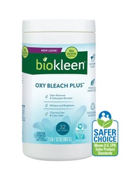Laundry Oxygen Bleach Plus 32 HE Loads - Concentrated Stain Remover, Whitens & Brightens, Eco-Friend