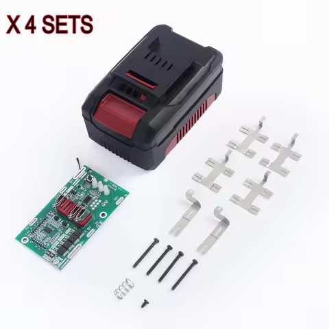 4Packs Battery Parts With BMS for Einhell 18V Cordless Power Tool Lithium-Ion Battery 3000mAh 4000mA