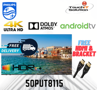 [INSTALLATION] Philips 50 Inch 4K UHD LED Smart TV 50PUT8115 ANDROID TV GOOGLE ASSISTANT DOLBY ATMOS (1-13 Days Delivery)