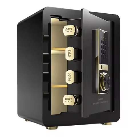 Money Security Digital Safe Box Home Hotel Office Smart Safe Cash Safety Box Cabinet Floor Safe