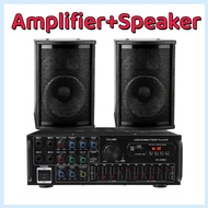 2.1 Channel Power Amplifier 6.5 inch Speaker Home Amplifier Set Bluetooth FM HiFi USB