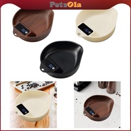 PETSOLA Coffee Bean Scale, Portable Non-Slip Base, Professional Electronic Scale, Bean Bowl Scale fo