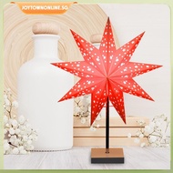 [joytownonline.sg] Christmas Creative Star Desktop Light Modern 3D Star Lamp for Home Bedroom Decor