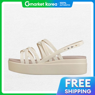 Crocs | Sandal nữ đế xuồng gót thấp Brooklyn Strappy 206751-2Y2