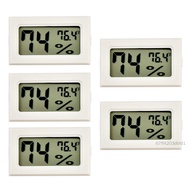 Mini Digital Hygrometer Thermometer Humidity Monitor LCD Display for Humidor Greenhouse Reptile XS-V