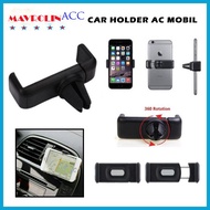 HP Phone Holder Car AC Car Holder Cellphone Holder Iron Car Clamp Gps Mount Handphone