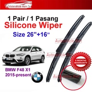 OEM 100% Silicone Car Wiper Windshied USA technology WIPER BLADE -BMW X1 F48 2015-present