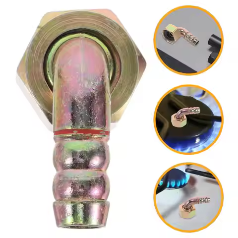 Gas Stove Pipe Joint Adapter For Gas Cooker Gas Hose Connector Kitchen Stove Pipe Adaptor Propane Ho