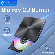 100GB Blu-ray Portable BD CD Player CD-ROM Player CD Burner Writer Reader for PC Laptop Windows blu ray Player 4K