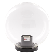 HI-TEK โคมไฟหัวเสาแบบกลม 16 นิ้ว ใส(400mm.)  IP44