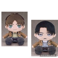 進擊的巨人 - 艾倫、里維  17cm 公仔