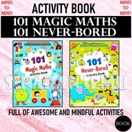 (SI)101 MAGIC MATHS / 101 NEVER-BORED ACTIVITY BOOK FOR KIDS - PRESCHOOLS - MIND TO MIND
